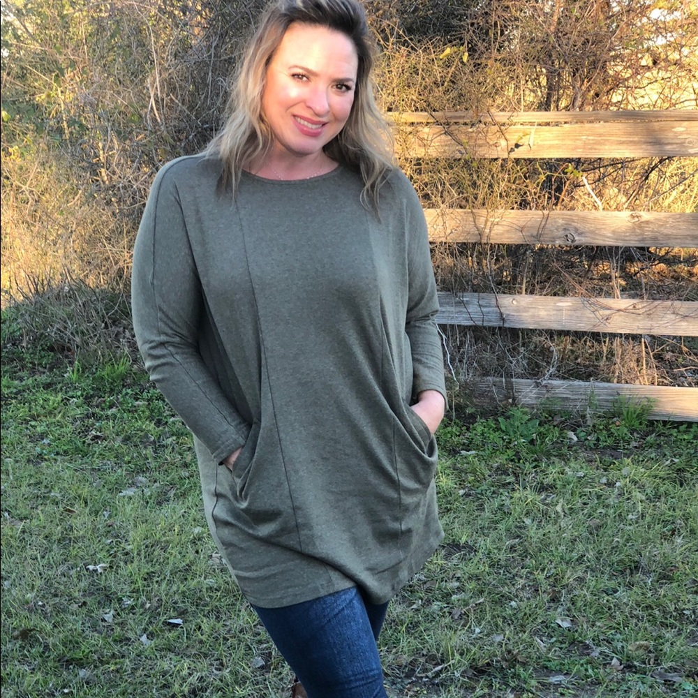 Olive Tunic Dress
